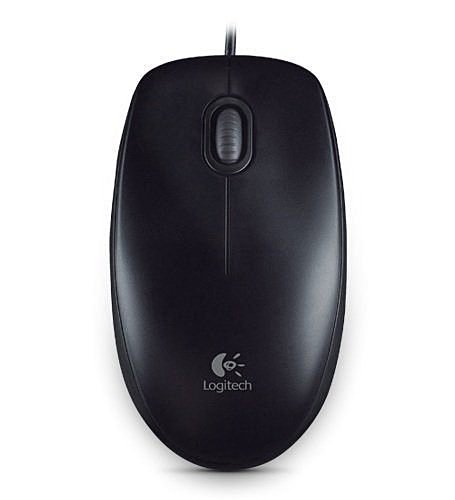 羅技 B100 光學鼠USB (白盒)