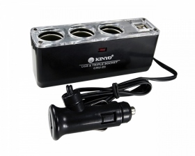 【KINYO】車用 USB 點煙器擴充座



CRU23